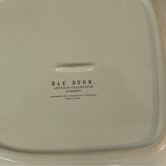 Rae Dunn 8” Ceramic Plates - Picture 4 of 4